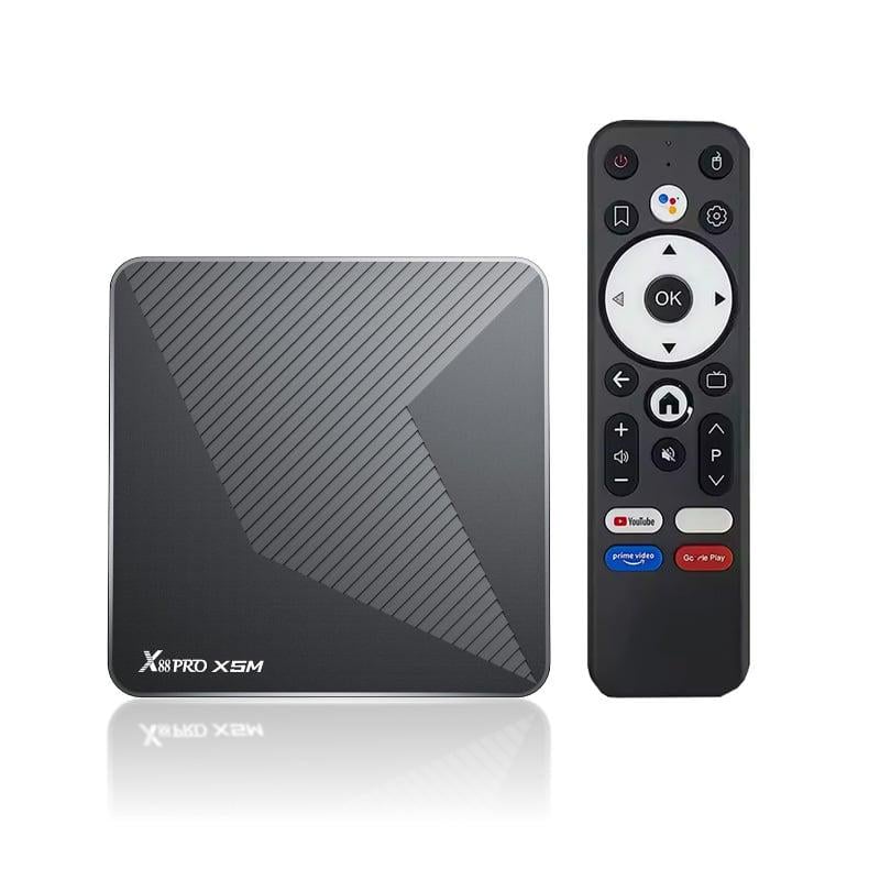 Смарт ТВ приставка X88 Pro X5M 4/32 Гб Box Android 14 (584-32)