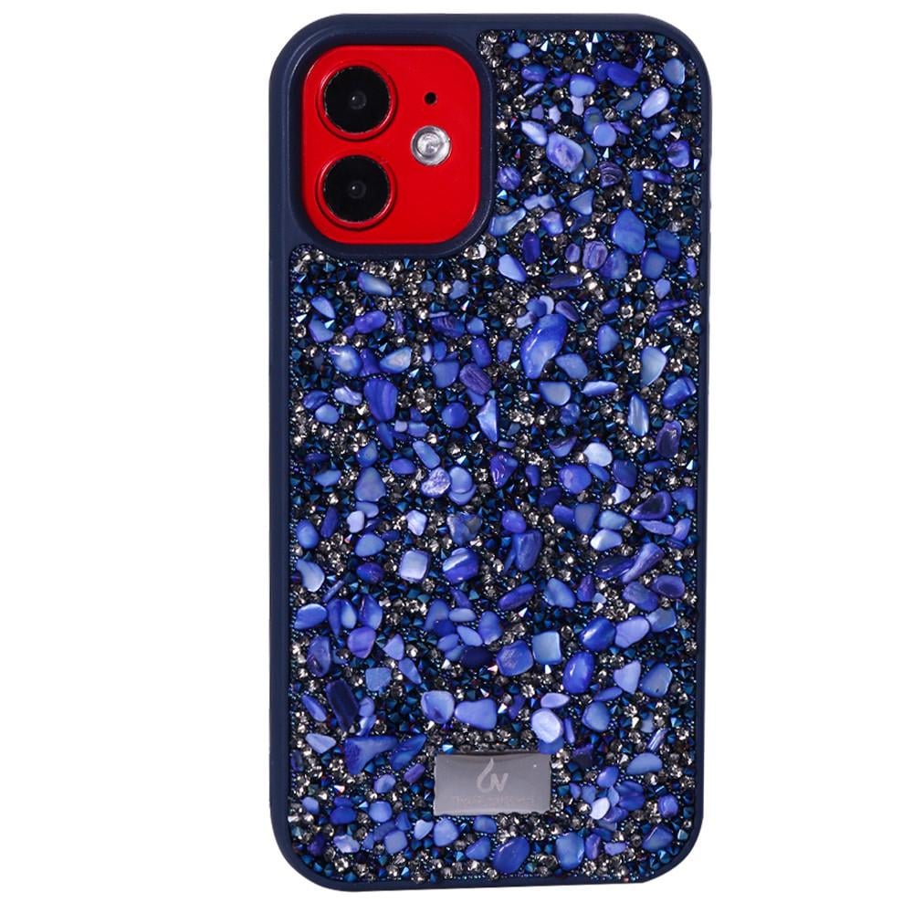 Чохол для Apple iPhone 12 Mini Bling World Stone Diamond Series Navy