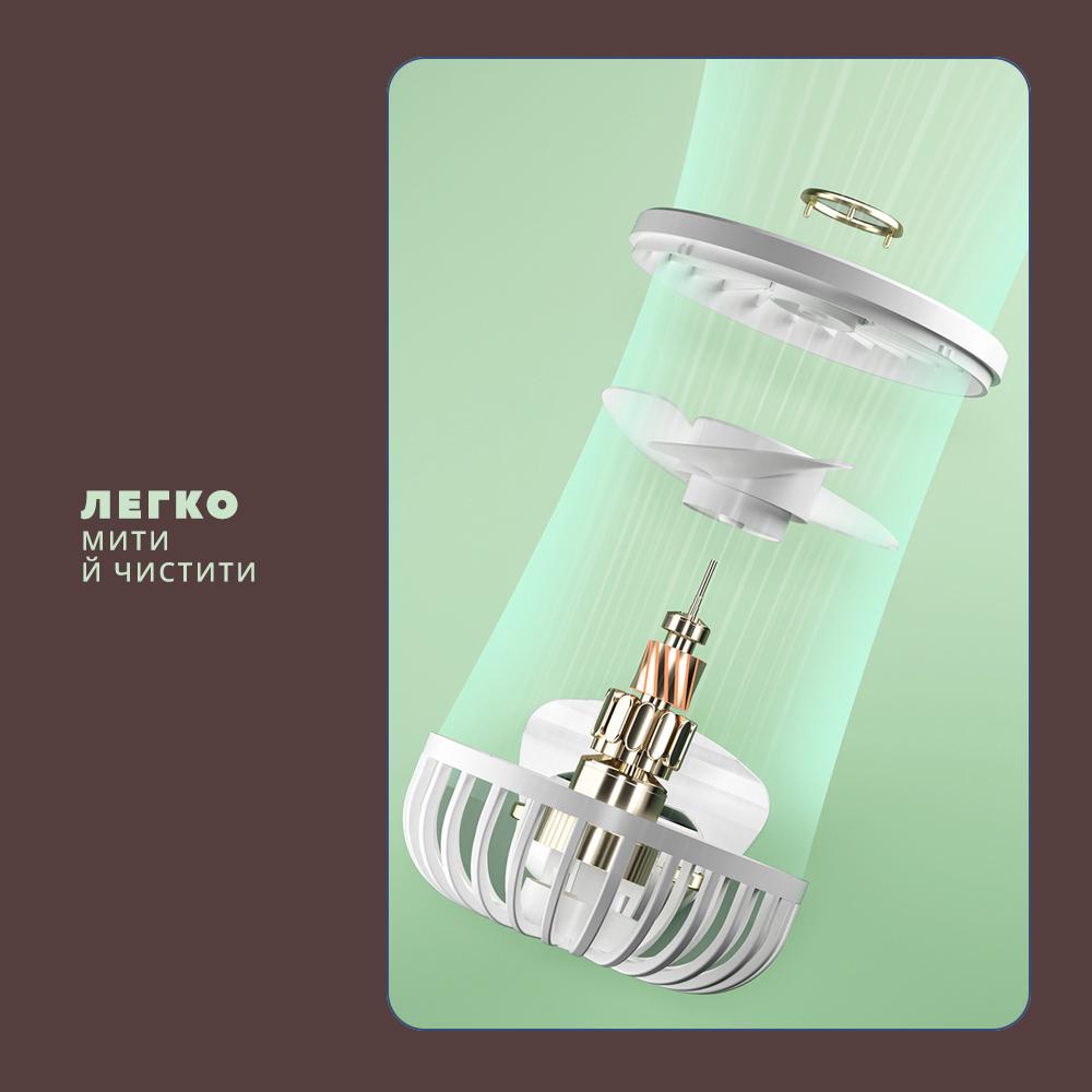 Вентилятор мини-аккумуляторный Handy Mini Fan ручной/нашейный/карманный Белый (VNTLTR-WHT-0856) - фото 8 Вентилятор мини-аккумуляторный Handy Mini Fan ручной/нашейный/карманный Белый (VNTLTR-WHT-0856) - фото 8