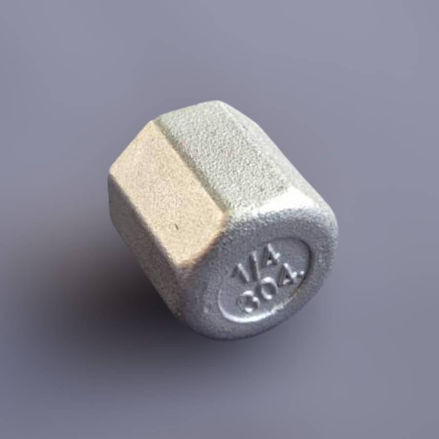 Заглушка муфтова шестигранна DN8 BSPP н/ж сталь AISI304 Class-150 внутрішня різьба 1/4" (29203193) - фото 2 Заглушка муфтова шестигранна DN8 BSPP н/ж сталь AISI304 Class-150 внутрішня різьба 1/4" (29203193) - фото 2