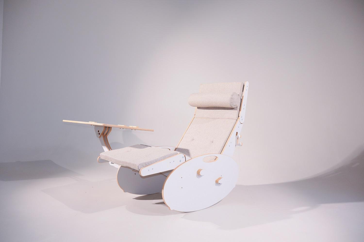 Стіл комп'ютерний трансформер ТО-17 для роботи напів-лежачи та лежачи Молочний Стіл комп'ютерний трансформер ТО-17 для роботи напів-лежачи та лежачи Молочний