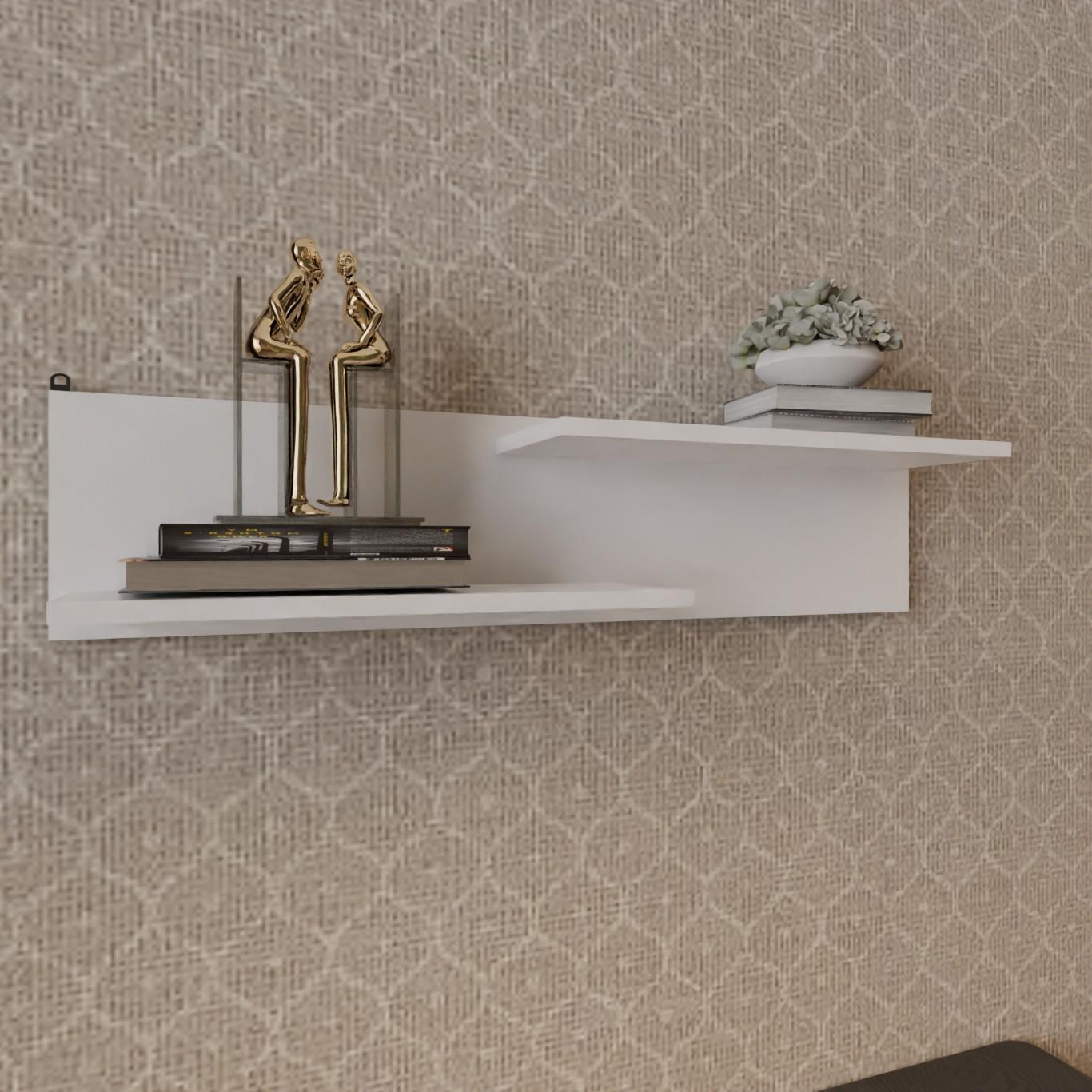 Полка настенная Париж 1100х250х216 мм Белый - фото 4 Полка настенная Париж 1100х250х216 мм Белый - фото 4