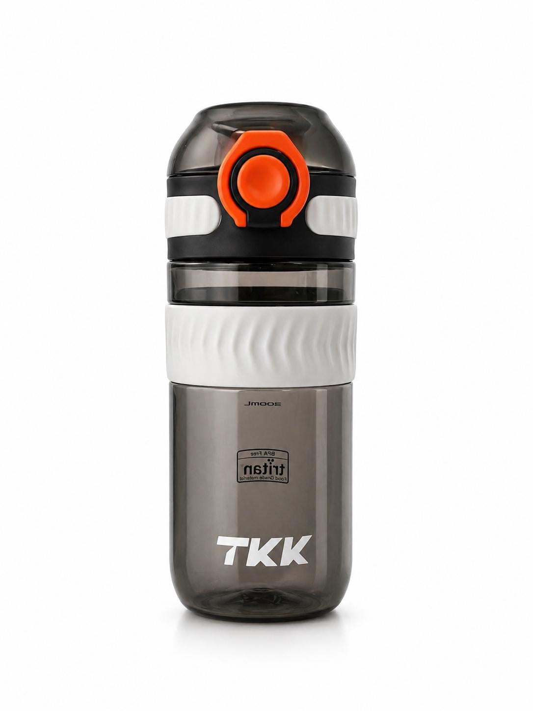 Бутылка для води TKK 1016 Tritan 550 мл Black (34464678)