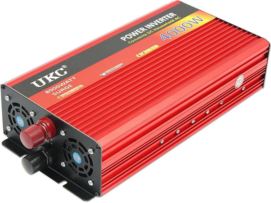 Інвертор UKC Surge 4000 W DC/AC 12-220 V c функцією плавного пуску (4_00585)