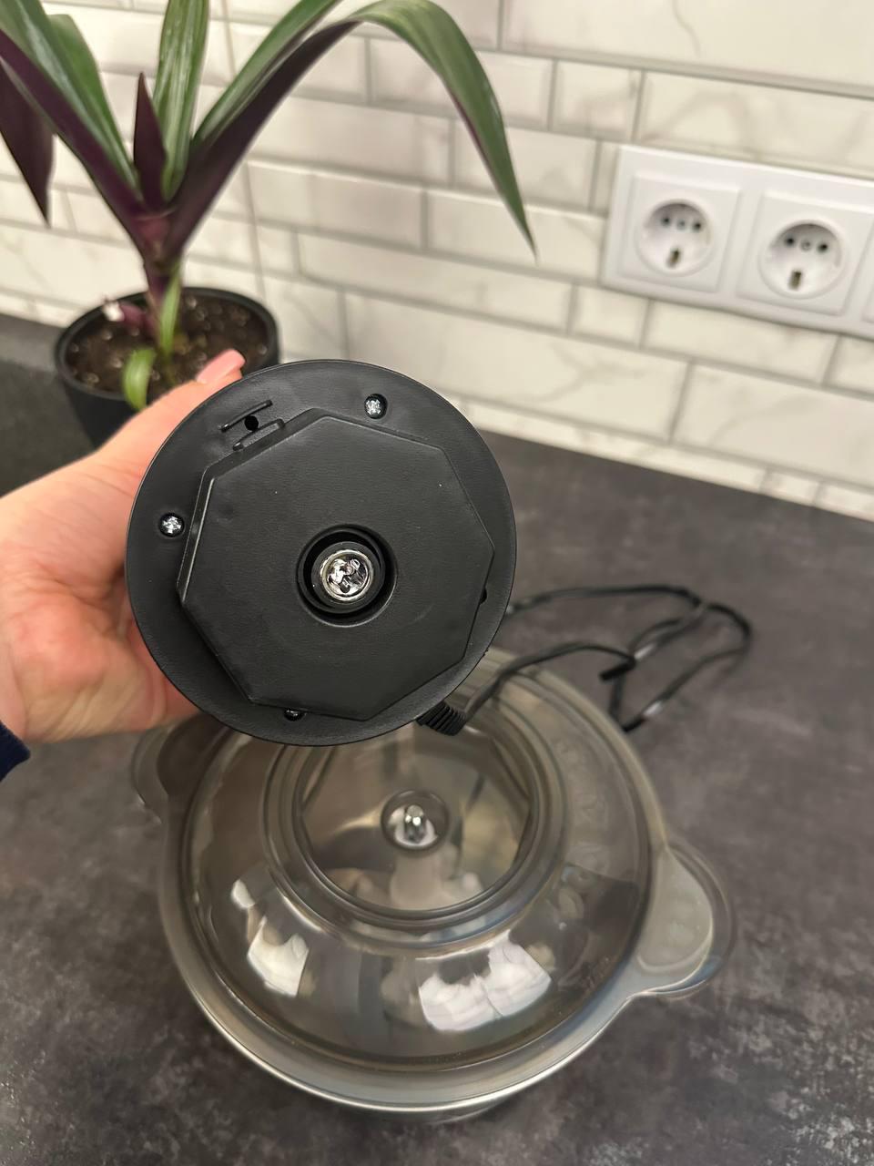 Блендер з металевою чашею 1200 Вт 2 л Чорний - фото 2 Блендер з металевою чашею 1200 Вт 2 л Чорний - фото 2