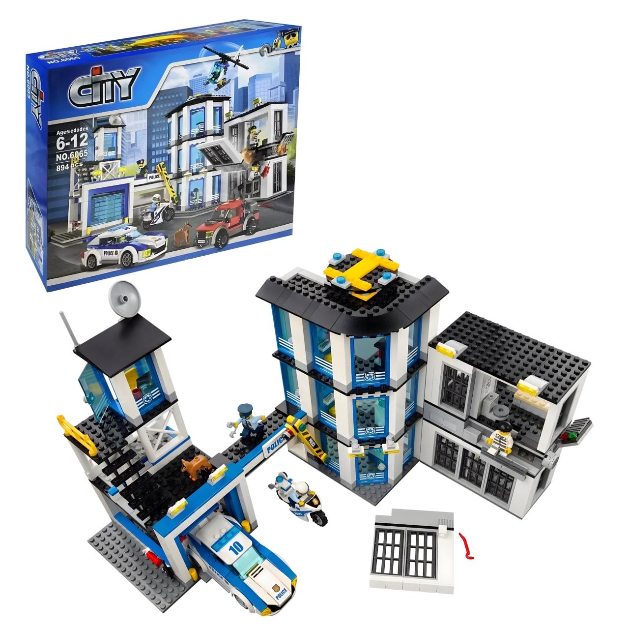 Конструктор City Поліцейська ділянка 894 деталі (2E10605) - фото 4