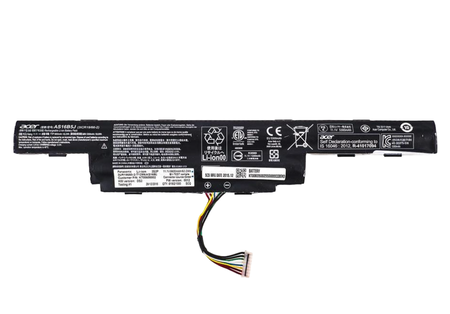 Аккумулятор для ноутбука Acer Aspire E5-575 5600 mAh 11,1V (125014)