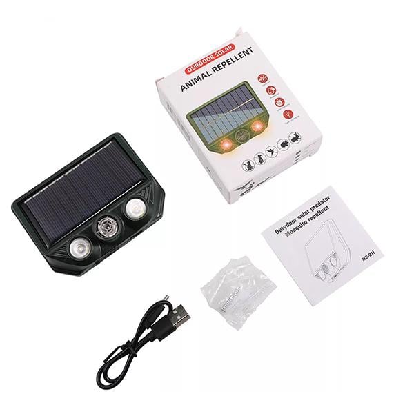 Отпугиватель животных Green Shield птиц/летучих мышей на солнечной батарее - фото 7