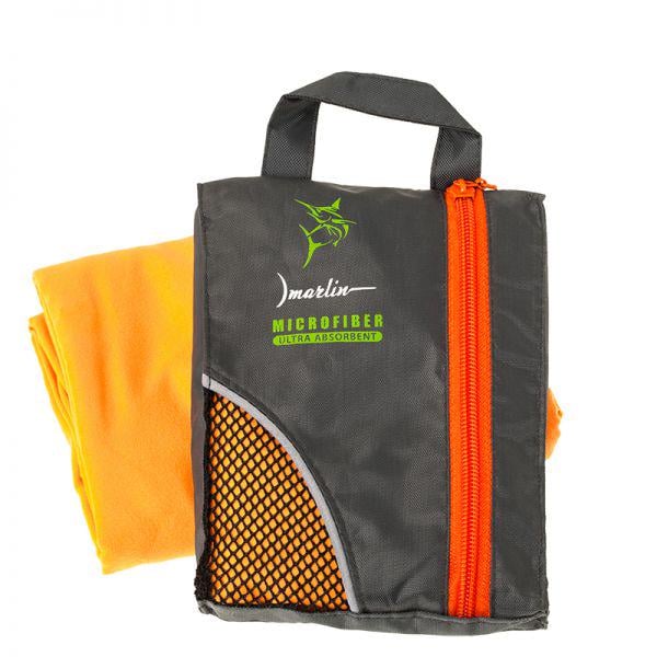 Рушник з мікрофібри Marlin Microfiber Travel Towel 75x130 см Orange Рушник з мікрофібри Marlin Microfiber Travel Towel 75x130 см Orange