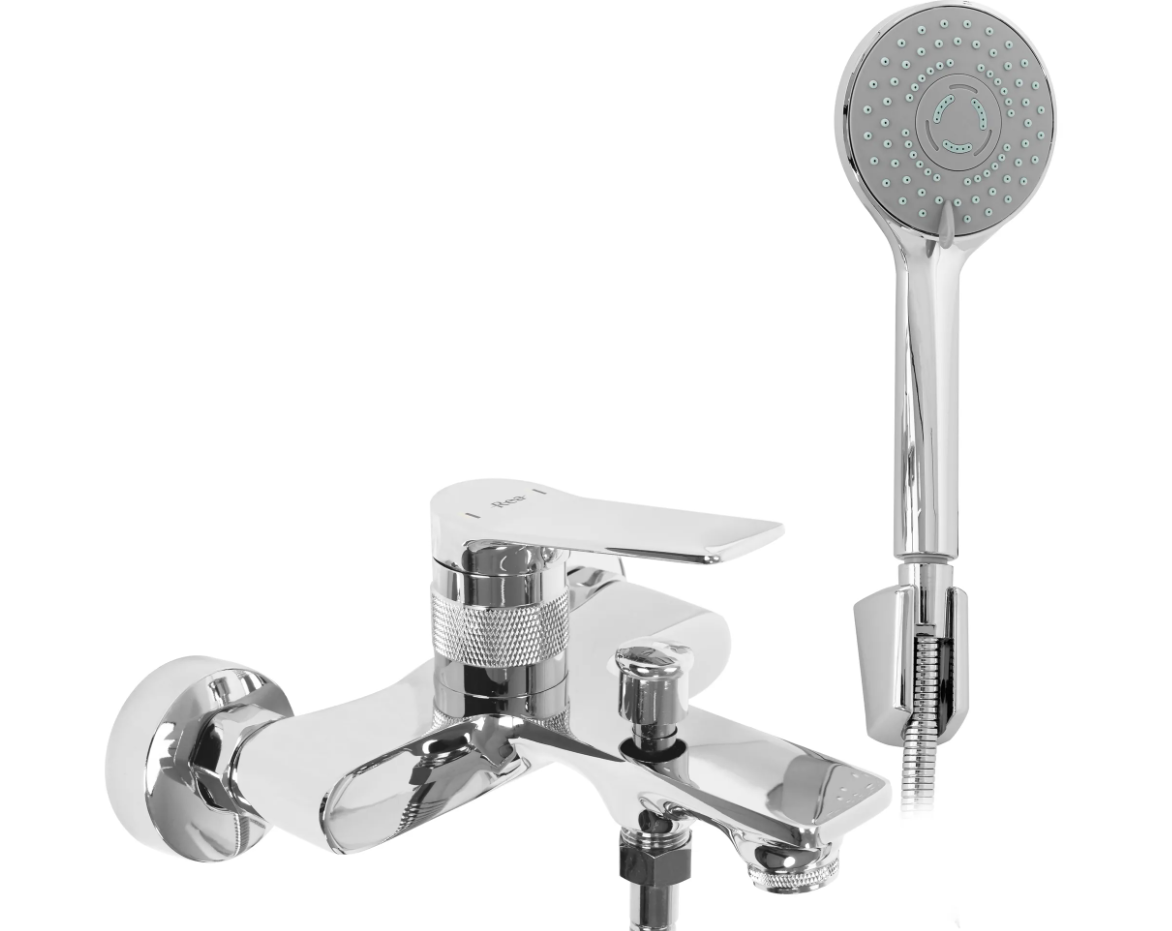 Смеситель для ванны CUBO REA VIRAL REA-B2021 однорычажный Хром (133448)