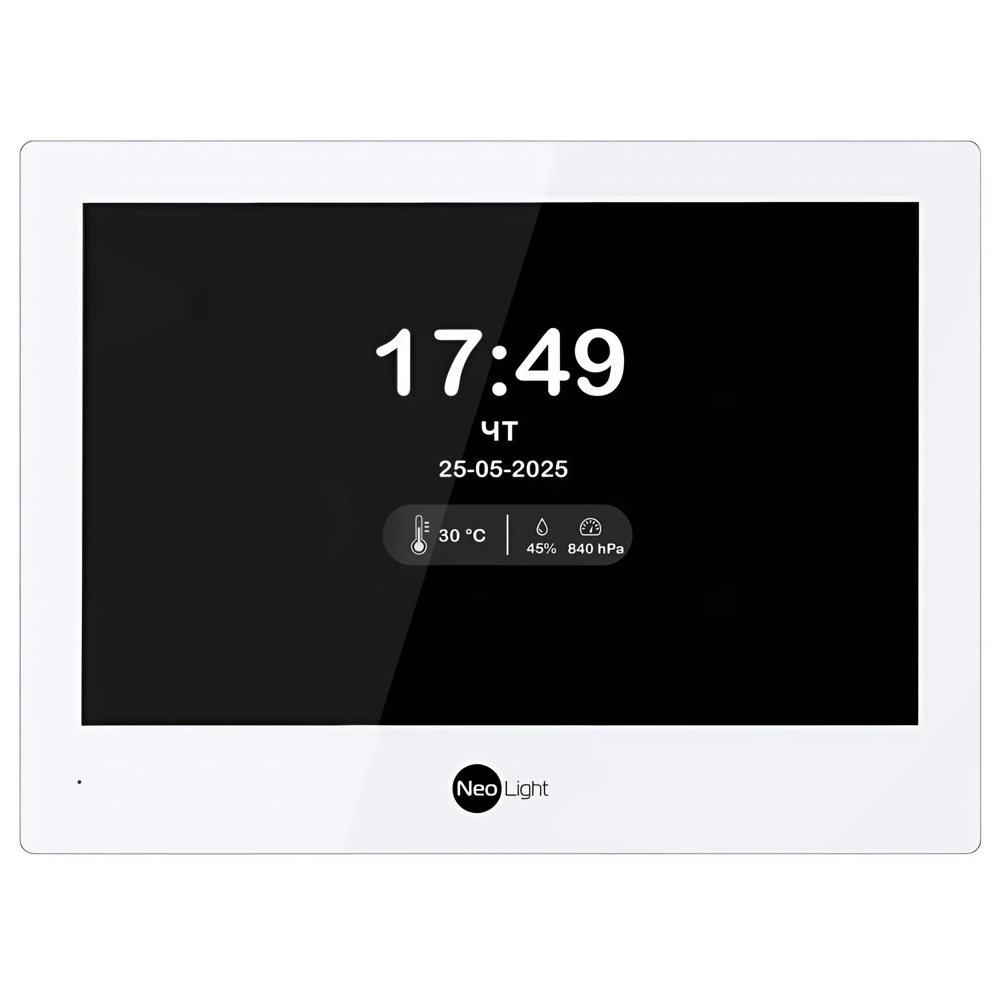Видеодомофон с дисплеем NeoLight ALPHA Hybrid Белый (99-00022883)