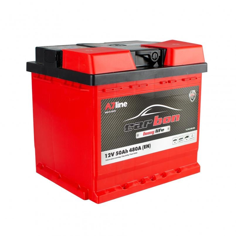 Акумулятор автомобільний Carbon 12 В/50 А/год 1
