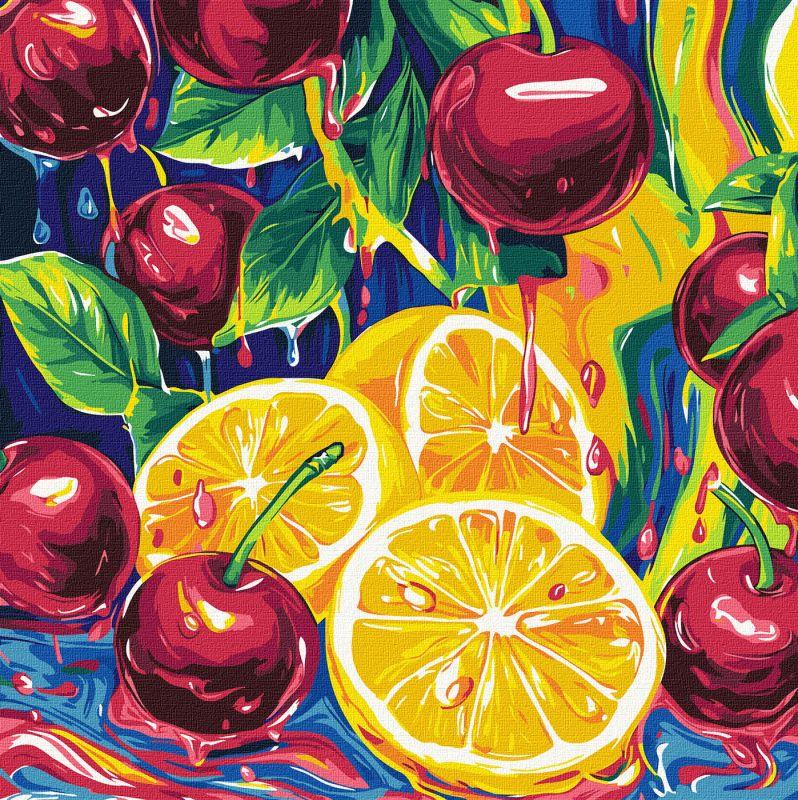 Картина за номерами Ideyka Соковита насолода 40х40 см (2867219010)