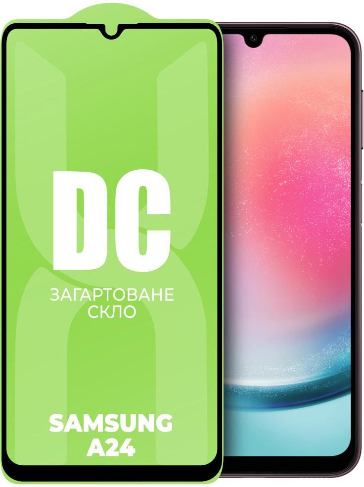 Скло захисне DC Glass Samsung Galaxy A24 A245 Full Glue (33962)