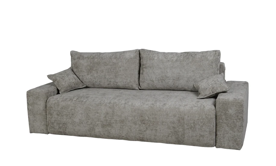 Диван прямий Турин розкладний Сіро-бежевий (2147487135)