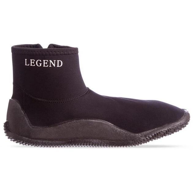 Ботинки для дайвинга высокие неопреновые LEGEND PL-DNS10 M/L р. 41-42 Черный