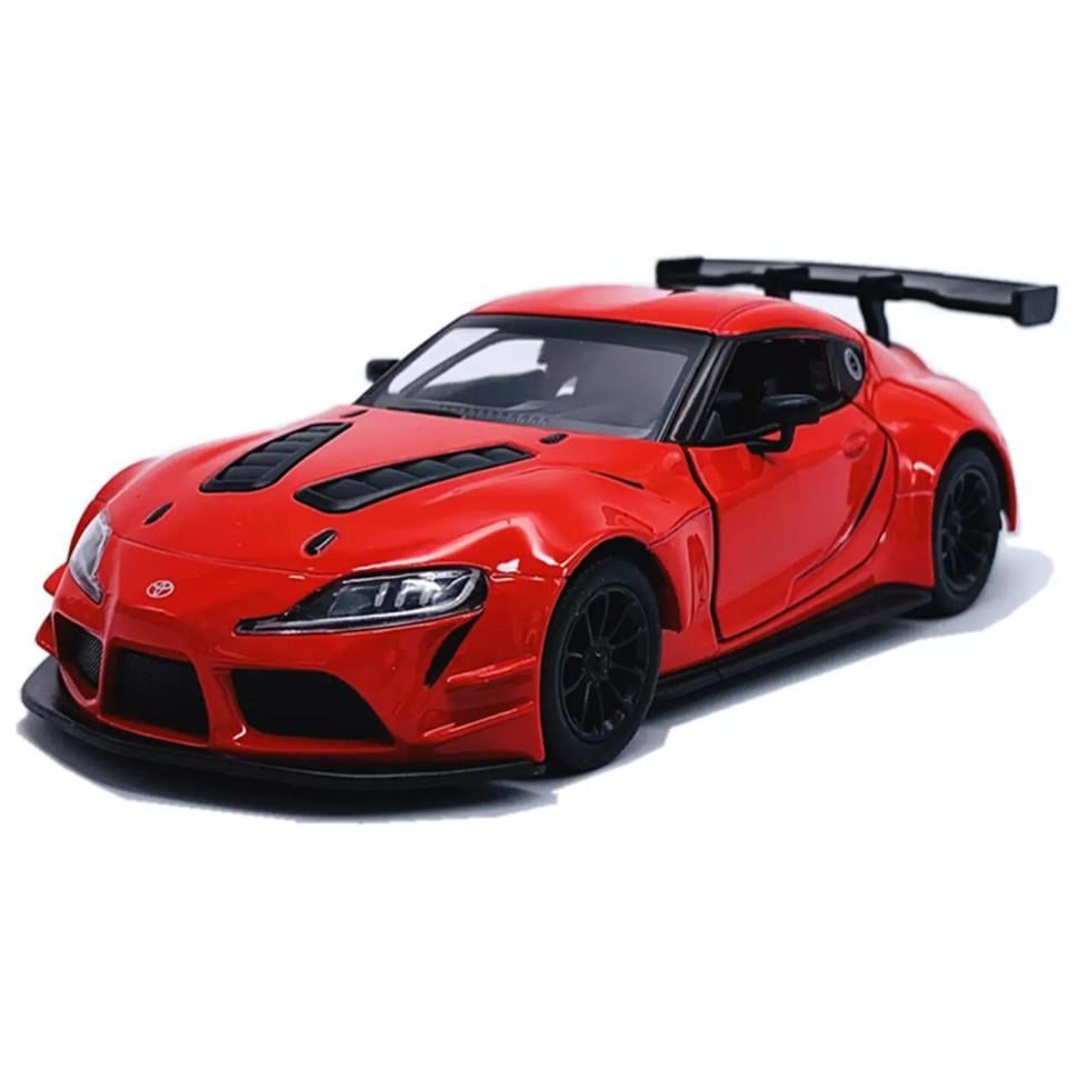Машинка інерційна toyota gr supra kt5421w масштаб 1:43 Червоний (RLT48633)