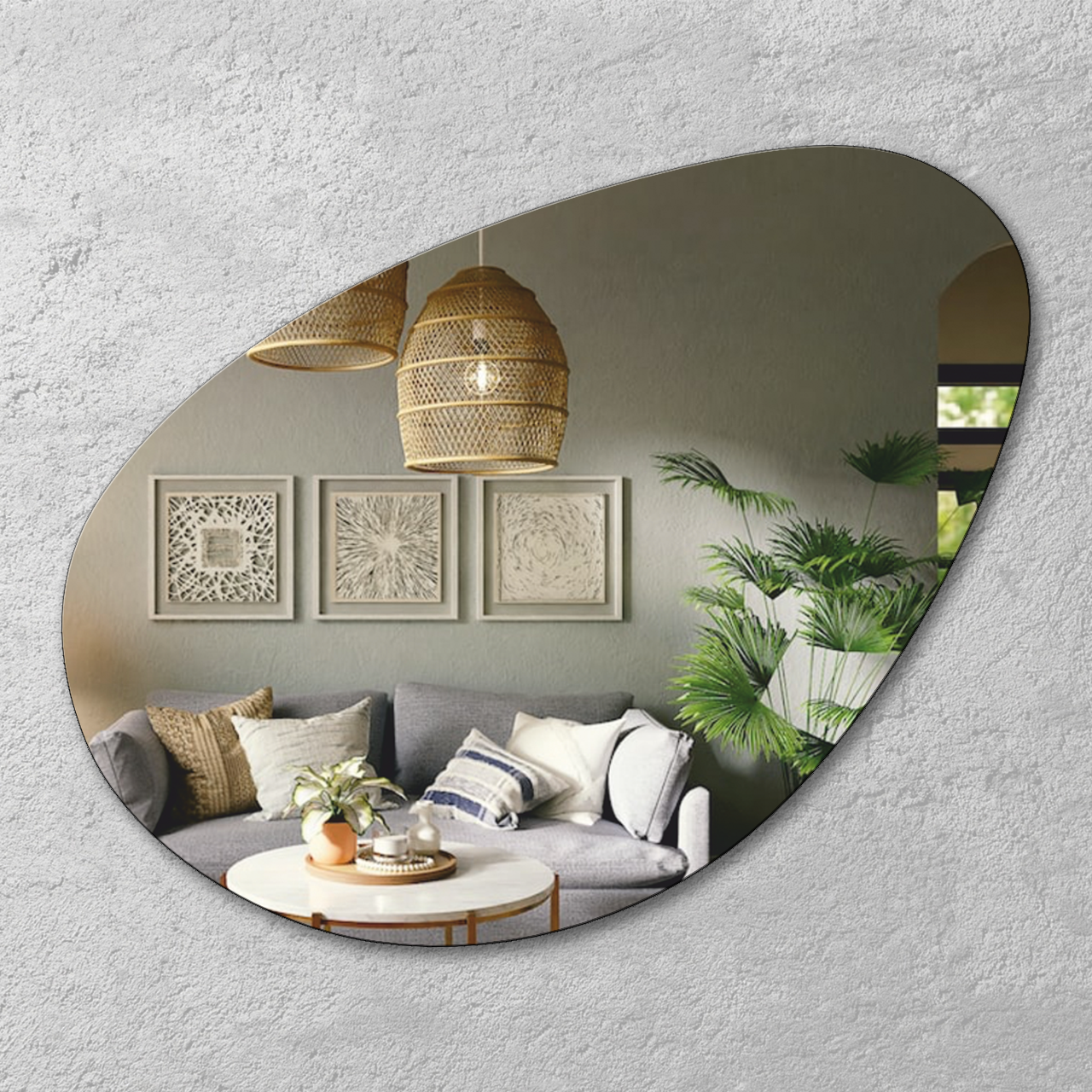 Дзеркало на стіну №5 900х1100 мм (28711077)