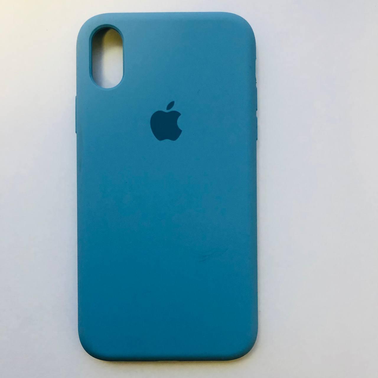 Чехол Silicone Case для Apple iPhone XR Capri Blue