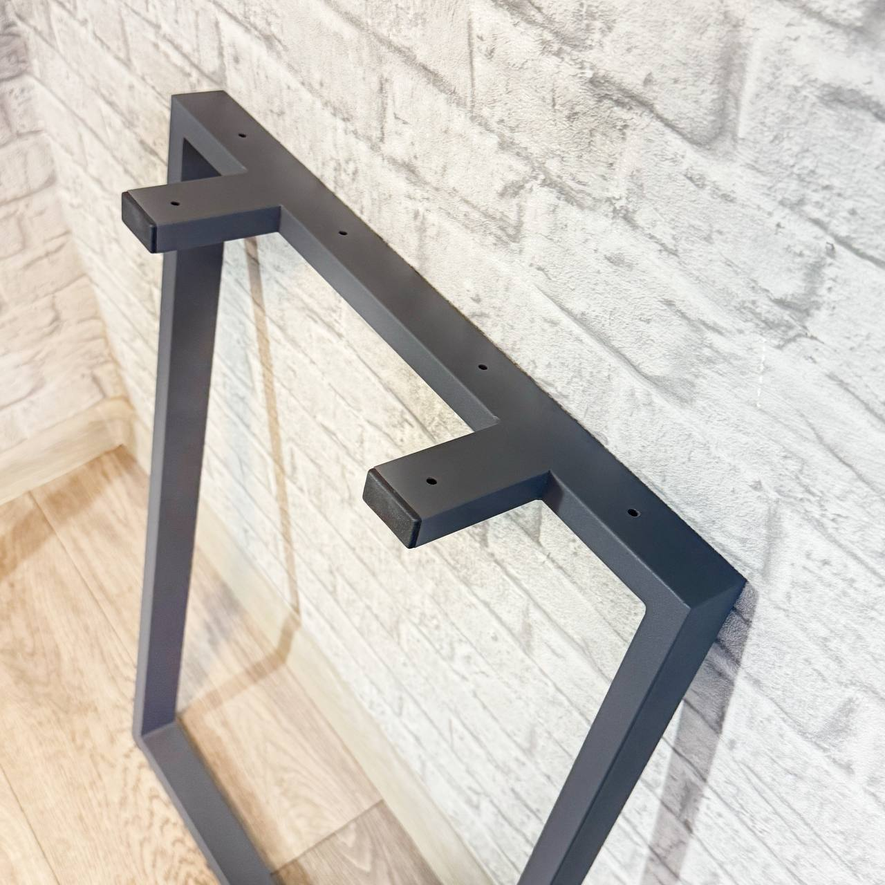 Опора для стола металлическая Krei Симпл 735х500 мм пр 40х20 мм Графит (ОП1144.50.2) - фото 2 Опора для стола металлическая Krei Симпл 735х500 мм пр 40х20 мм Графит (ОП1144.50.2) - фото 2