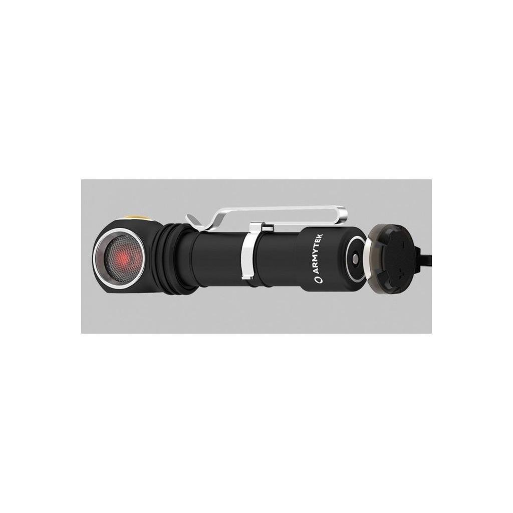 Фонарь Armytek Wizard C2 WR Marnet USB Red/Warm (F06901W) - фото 5