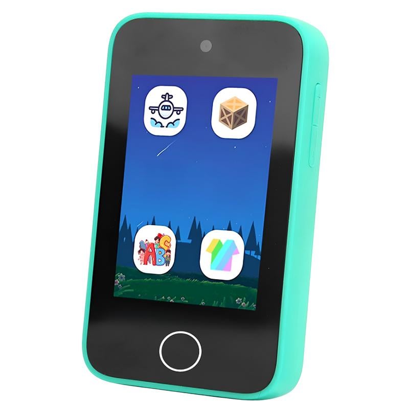 Телефон-іграшка з фотокамерою Andowl P40X1 без SIM-картки Зелений (e5544bc2) - фото 1 Телефон-іграшка з фотокамерою Andowl P40X1 без SIM-картки Зелений (e5544bc2) - фото 1