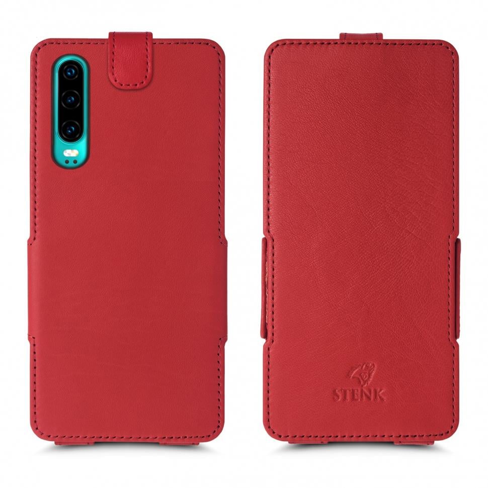 Чехол флип Stenk Prime для Huawei P30 Красный (62739)