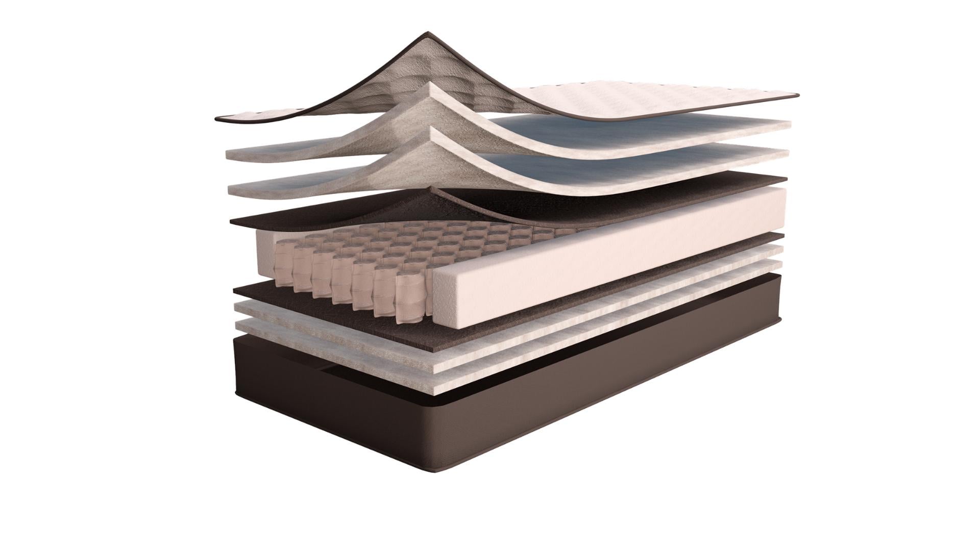 Матрас ортопедический двухсторонний Coazy Sleep Brownie 70х190 см (2601375-701901)