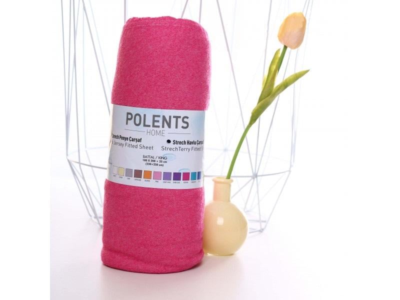 Простынь махровая двухспальная 140154 Малиновый (DR009541)
