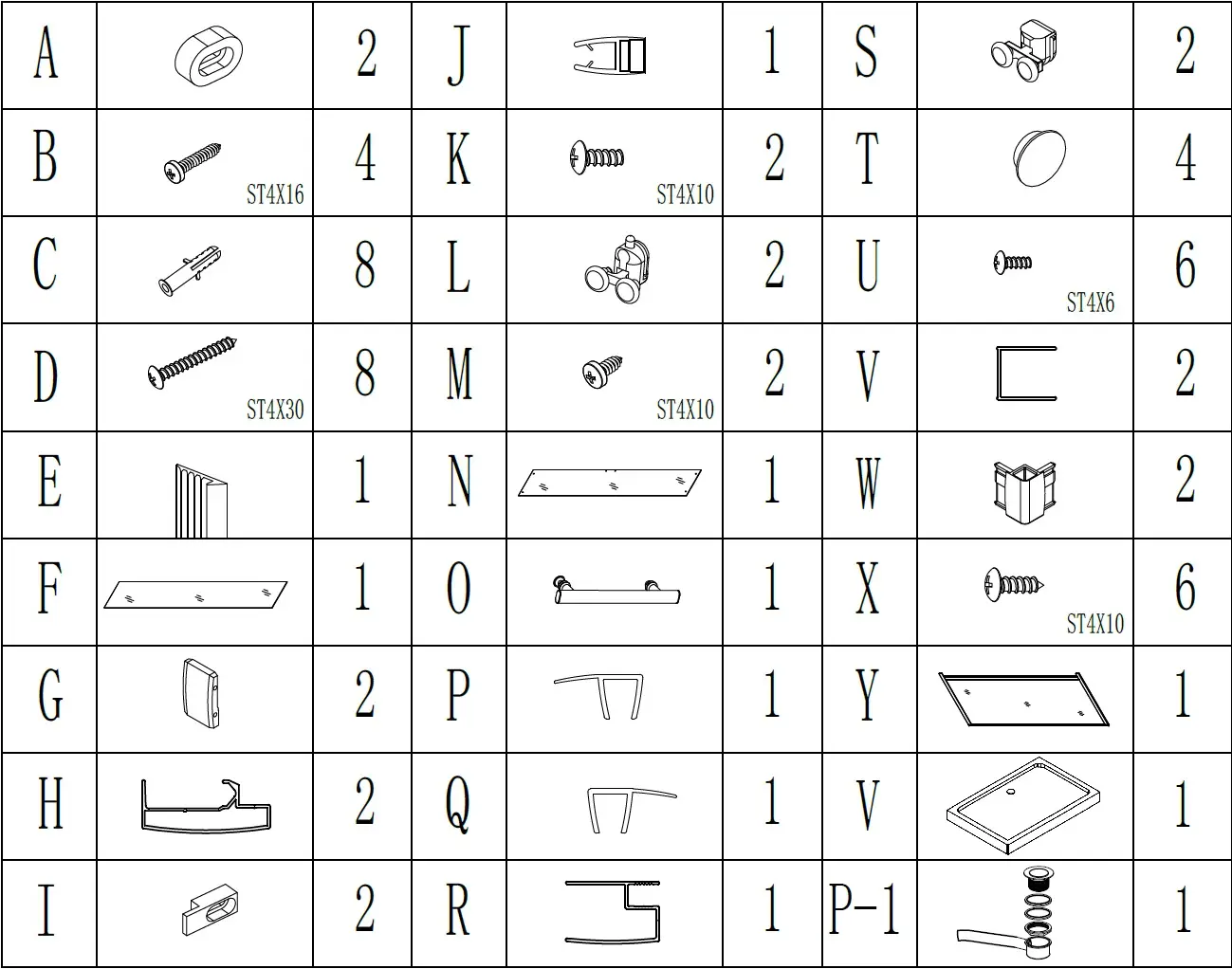Душевая кабина MIXXUS HARD SCT01-100x80x198-TR прямоугольное стекло 5 мм с подонном 100x80 см Хром (OL-MI6908) - фото 11 Душевая кабина MIXXUS HARD SCT01-100x80x198-TR прямоугольное стекло 5 мм с подонном 100x80 см Хром (OL-MI6908) - фото 11