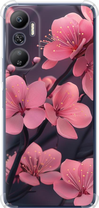 Чехол на Infinix Hot 20 Пурпурная сакура (6075sp-2966-42517) Чехол на Infinix Hot 20 Пурпурная сакура (6075sp-2966-42517)