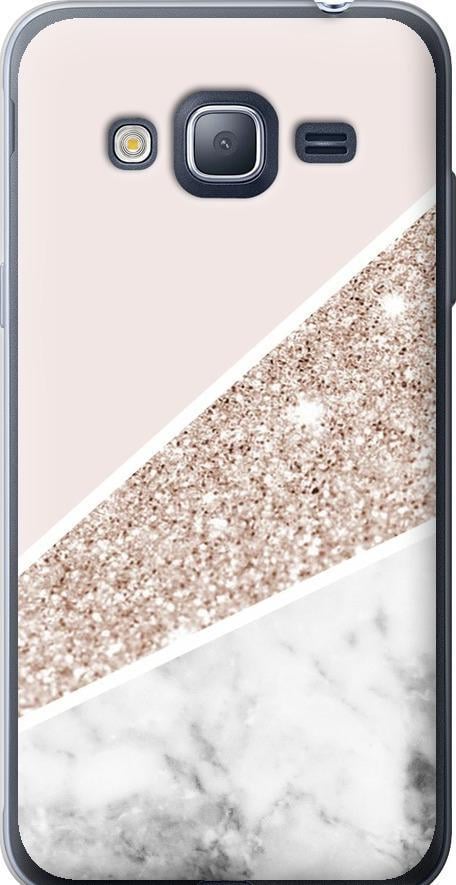 Чехол на Samsung Galaxy J3 Duos (2016) J320H Пастельный мрамор (4342t-265-42517)