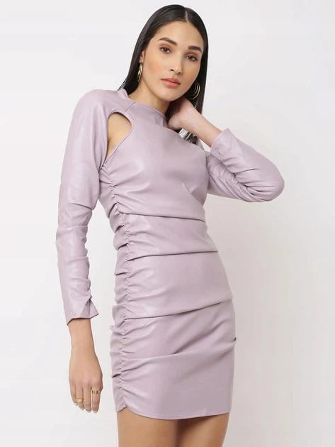 Платье Missguided DE935919 р. 38 Сиреневый