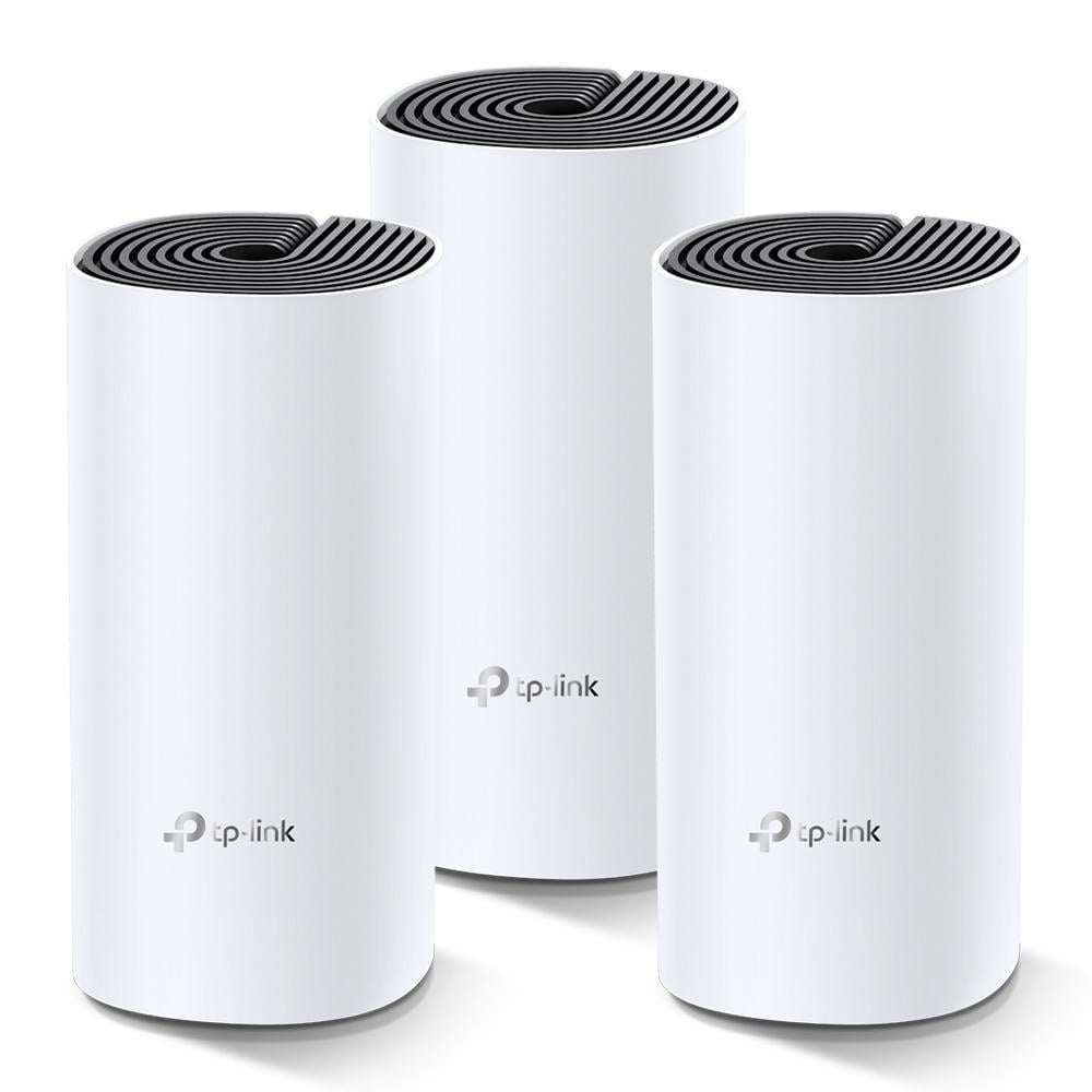 Бездротова система TP-Link Deco M4 3-pack Wi-Fi 802.11a/b/g/n/ac до 300 Mb/s 1x100/1000 Mb/s White