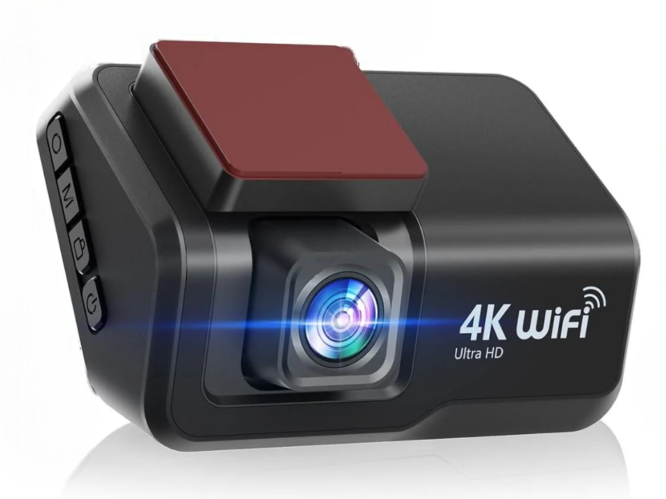 Відеореєстратор Wi-Fi з передньою та задньою камерою 4K+1080p (128097448)