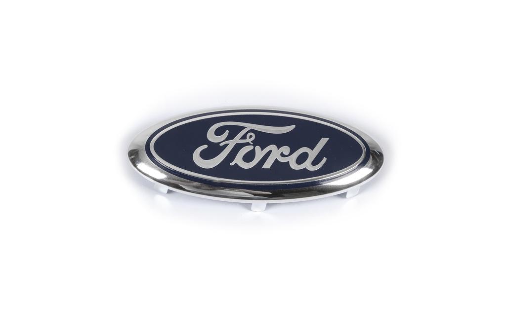 Эмблема передняя Davs Auto для Ford Fusion 2002-2009 гг. abs-пластик Синий