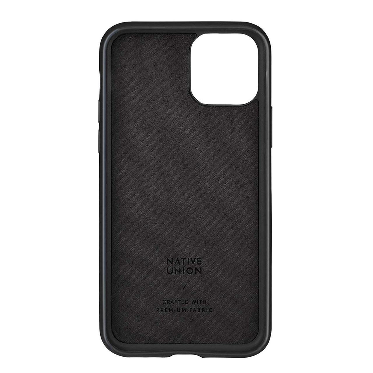 Чохол-накладка Native Union Clic Canvas Case for iPhone 11, Black (CCAV-BLK-NP19M) - фото 3