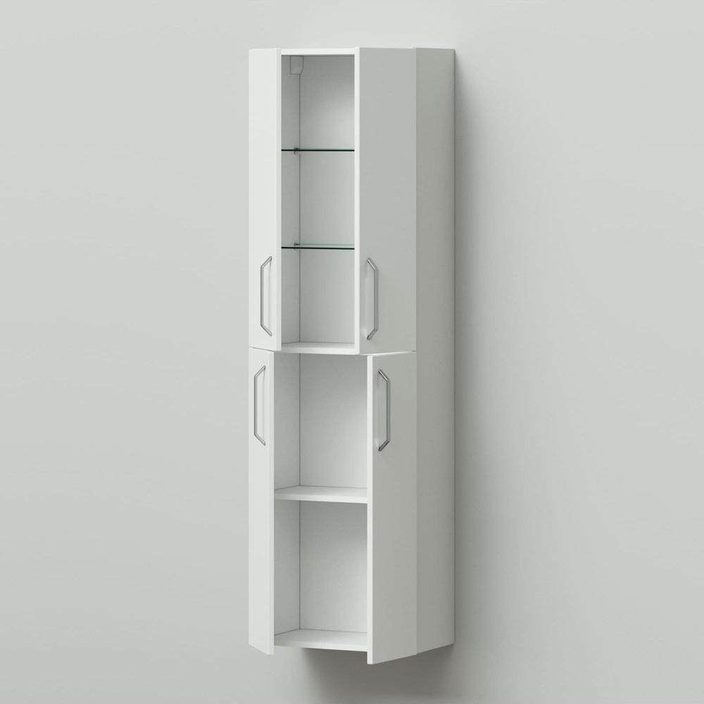 Пенал подвесной MVK Vostok Нота 60 глянцевый 600х300х1600 см Белый (7980) - фото 3 Пенал подвесной MVK Vostok Нота 60 глянцевый 600х300х1600 см Белый (7980) - фото 3