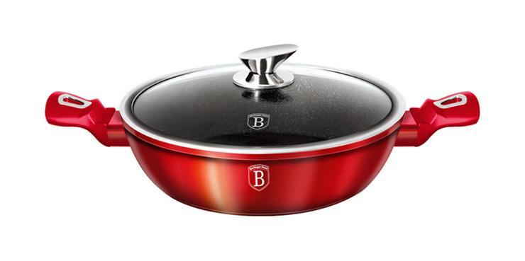 Сотейник Berlinger Haus Burgundy Metallic Line 24 см (BH-1262N)