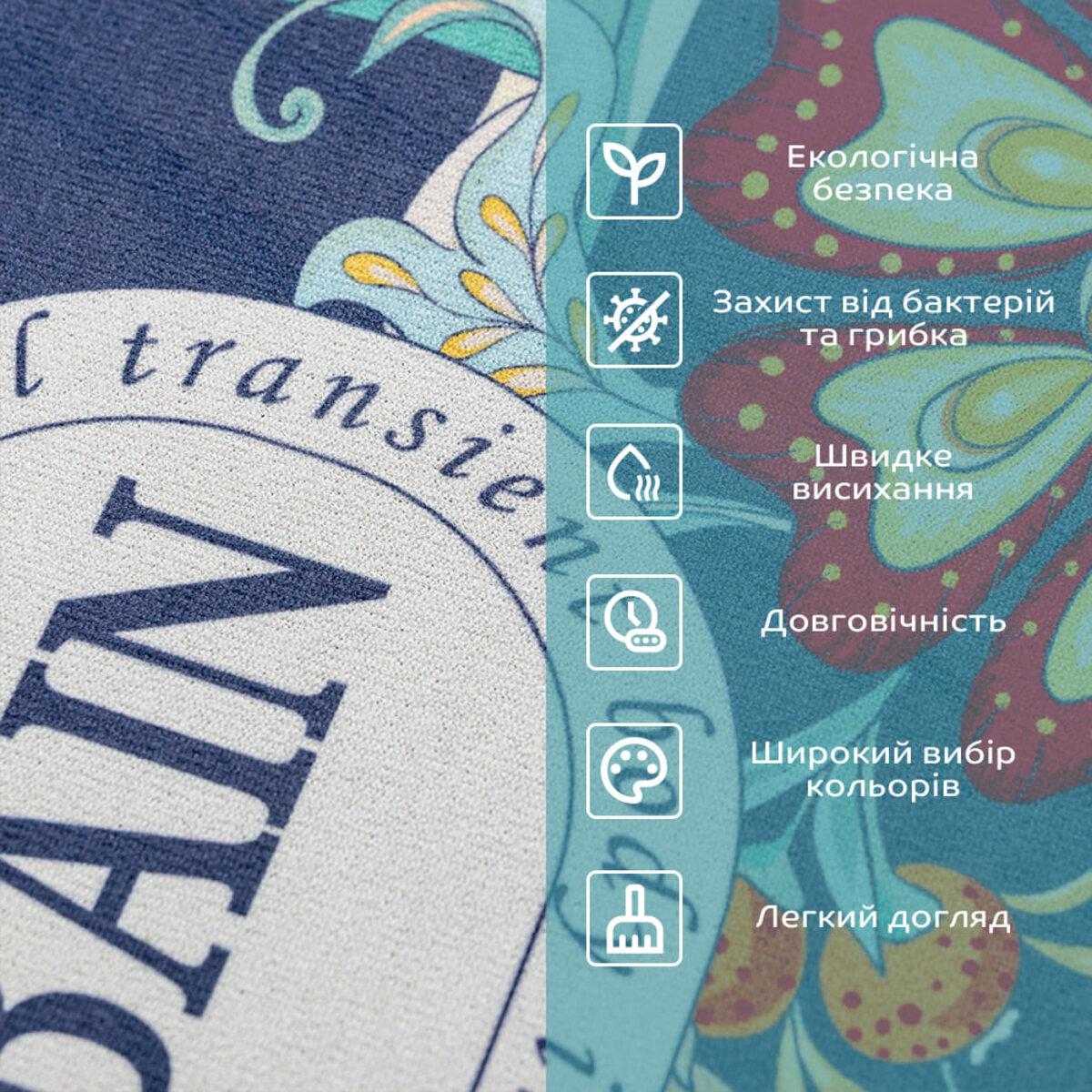 Килимок вологопоглинаючий 38x58 см x 3 мм D (SW-00002559) - фото 4 Килимок вологопоглинаючий 38x58 см x 3 мм D (SW-00002559) - фото 4