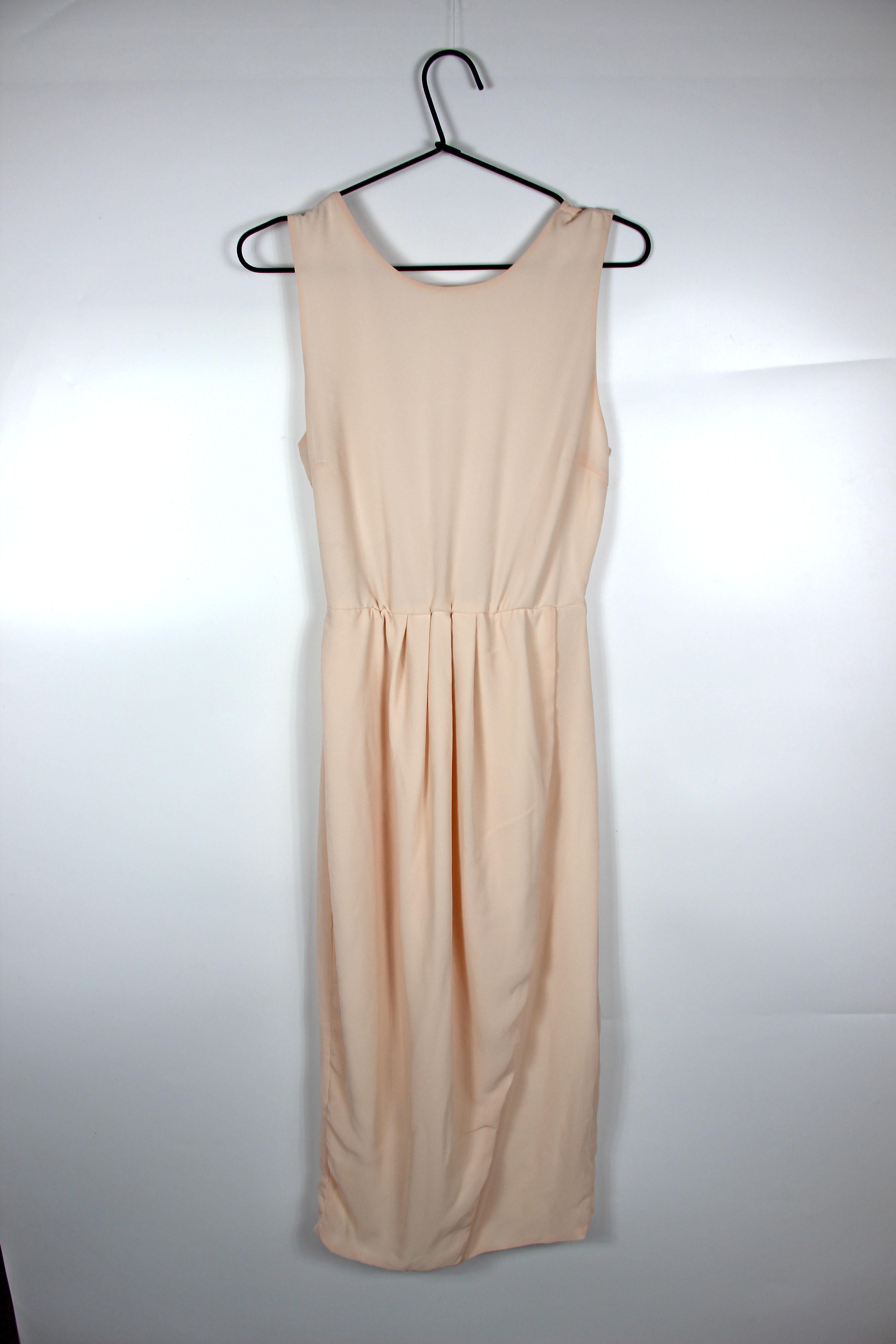 Платье Asos tfnc р. 38 Персиковый (4524327811056)