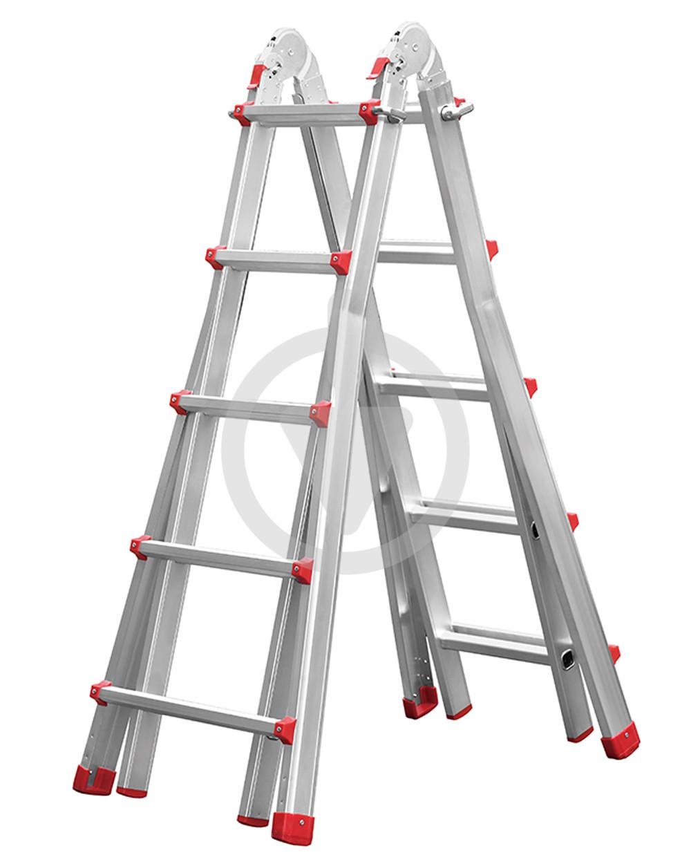 Лестница-стремянка трансформер алюминиевая 4х5 ступеней (305)