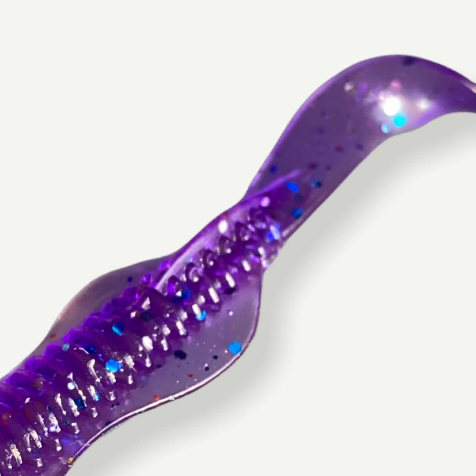 Силиконовая приманка Big Baits Cobra речная серия 2,5" 8 шт. # 109 Dark Violet (2253109) - фото 6 Силиконовая приманка Big Baits Cobra речная серия 2,5" 8 шт. # 109 Dark Violet (2253109) - фото 6