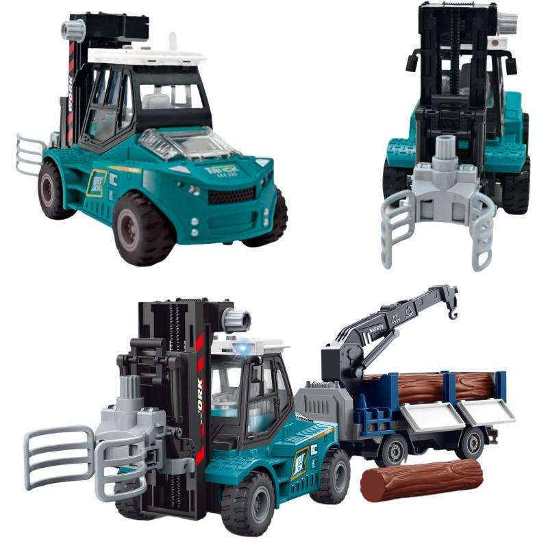 Погрузчик Woopie с прицепом звуком и светом - фото 3 Погрузчик Woopie с прицепом звуком и светом - фото 3