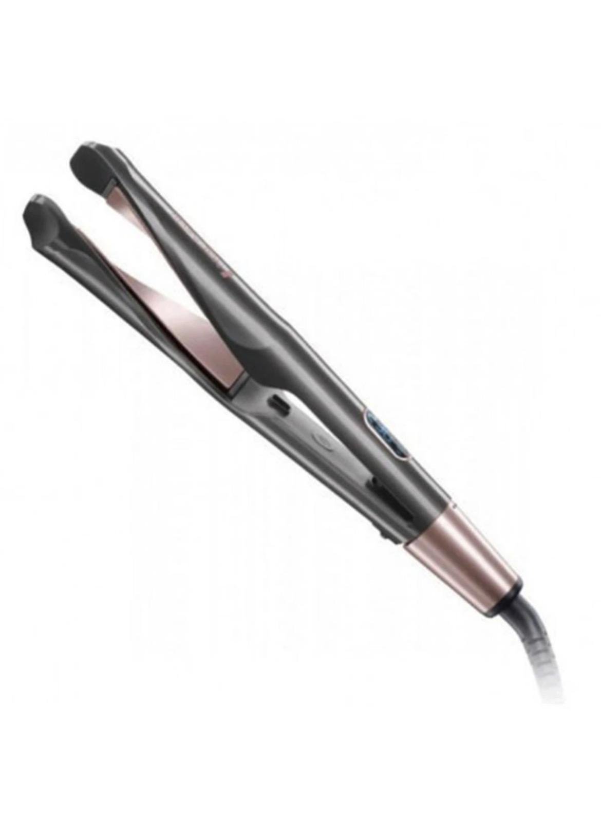 Выпрямитель спиральный Curl Straight Xo 2в1 для волос Черный (W5256)