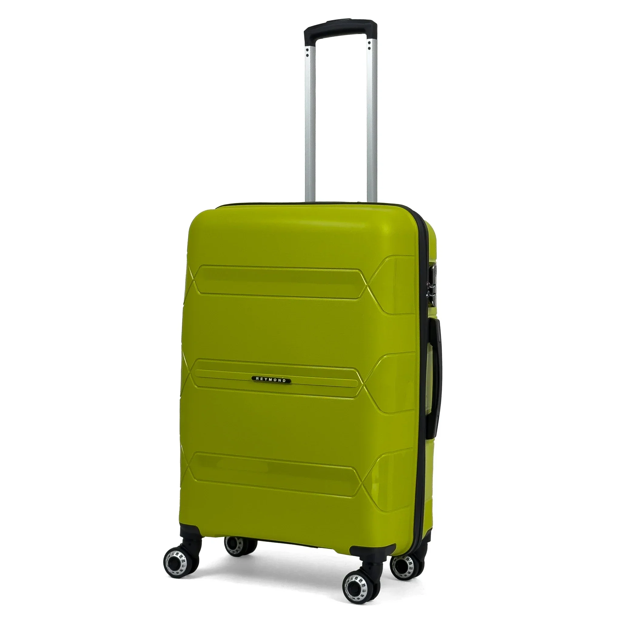 Чемодан Reymond PP007-М полипропилен с расширением на 4-х двойных колесах М 70/10 л Чемодан Reymond PP007-М полипропилен с расширением на 4-х двойных колесах М 70/10 л