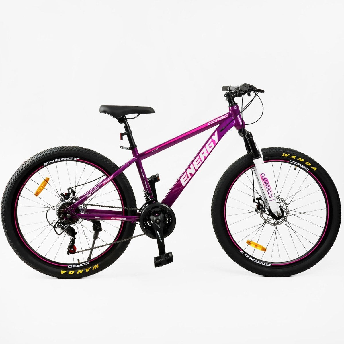 Велосипед горный Corso Energy 26"/15" Фиолетовый (683344150)