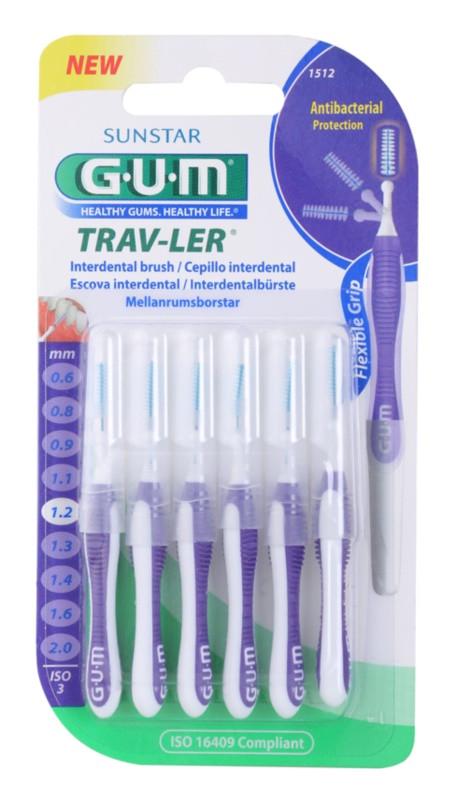 Йоржики міжзубні GUM Trav-Ler 1,2 мм 6 шт. (37464065)