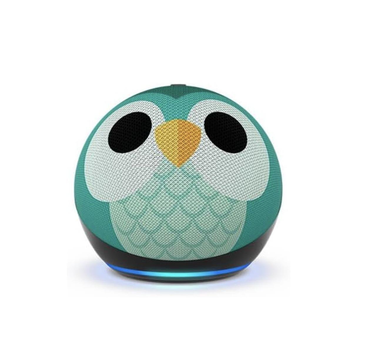 Детская смарт колонка Amazon Echo Dot 5th Generation Kids Owl 214OL Английский язык