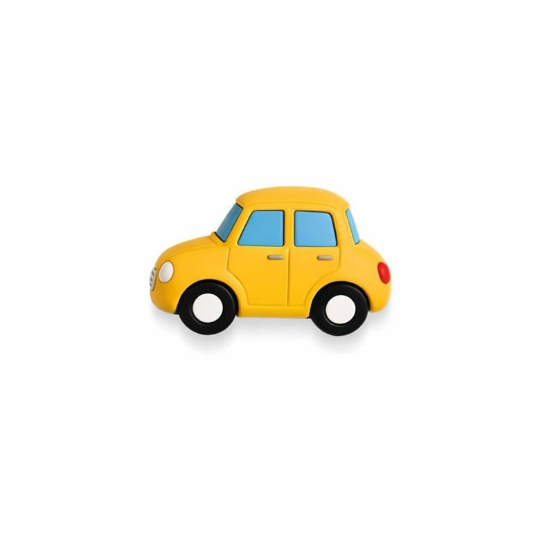 Магніт дитячий 2D Легковий автомобіль 1 шт. Жовтий (3000004193)